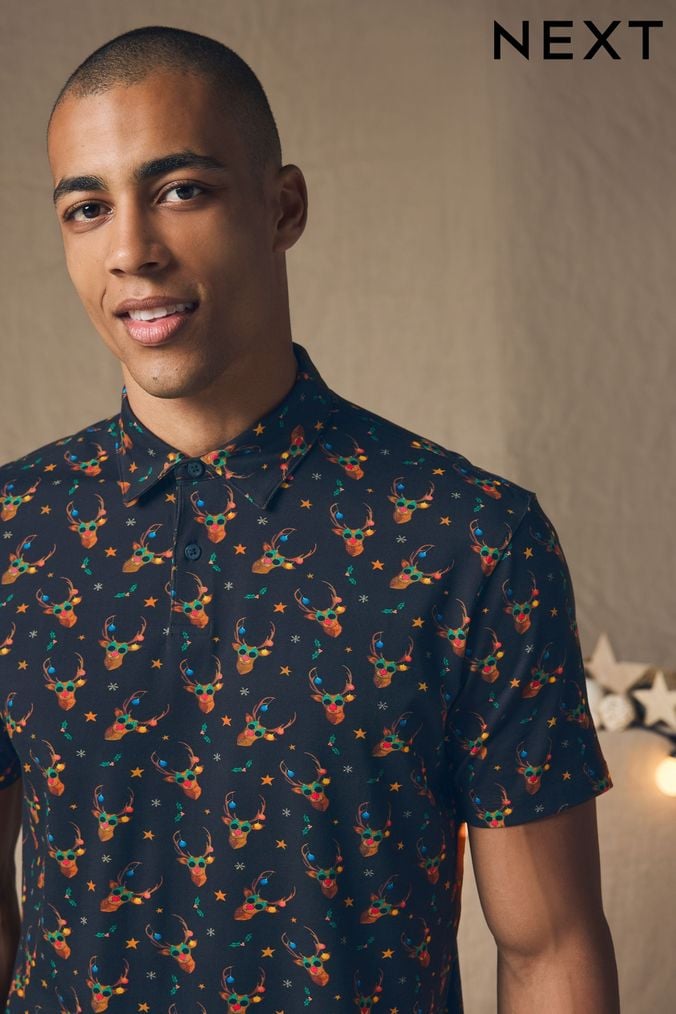 Next christmas shirt mens shop