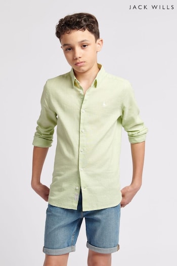 Jack Wills Boys Linen Blend T-Shirt (B68481) | £30 - £36