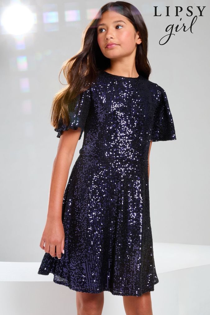 Next sequin dress girl hotsell