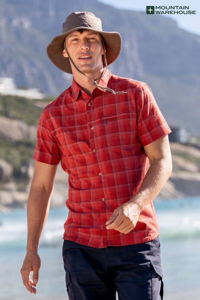 Buy Men s Red Mountain Warehouse Short Sleeve Shirts Online Next UK