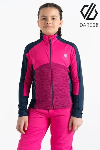 Dare 2b Pink Exception Core Stretch Full Zip Jacket (B68762) | £28
