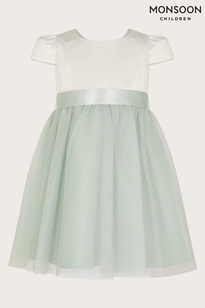 Girls grey occasion shop dress