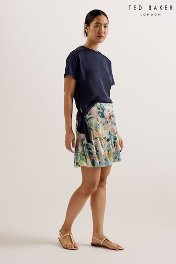 Ted Baker Mini Pragsea Tiered Skirt With Slits (B69092) | £95
