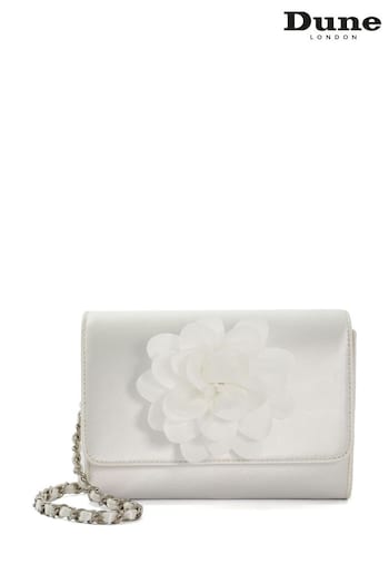 Dune London Blossoming White Clutch (B69152) | £125