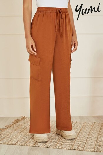 Yumi Orange Cargo Trousers (B69202) | £36