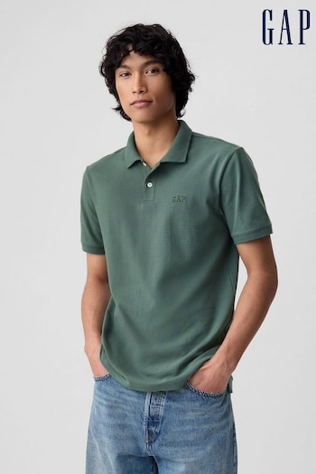 GAP Green Logo tkim Polo Shirt (B69216) | £20