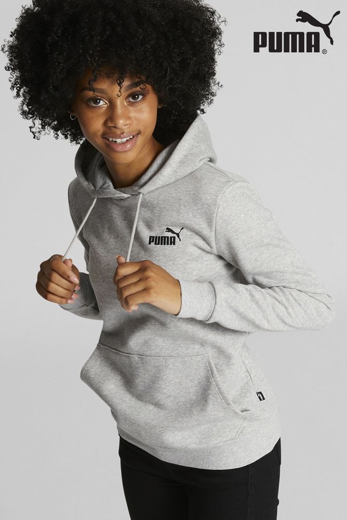 Puma longline hoodie discount