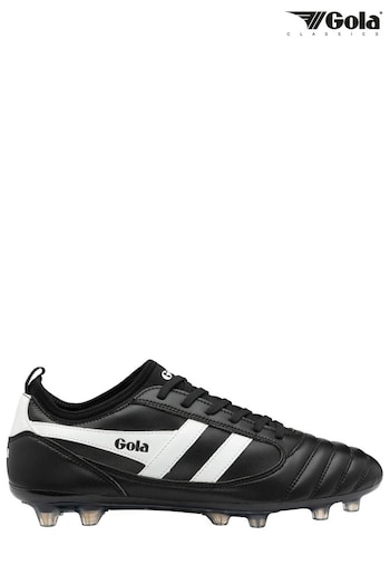 Gola Black Juniors Ceptor MLD Pro Microfibre Lace-Up Football BOOT Boots (B69906) | £45