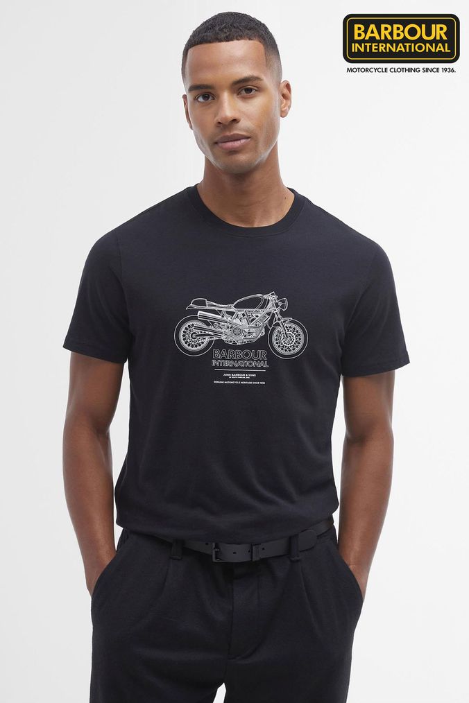 Barbour motorbike t shirt new arrivals