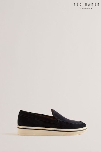 Ted Baker Blue Hampshr Court Slip-On Shoes (B70411) | £140