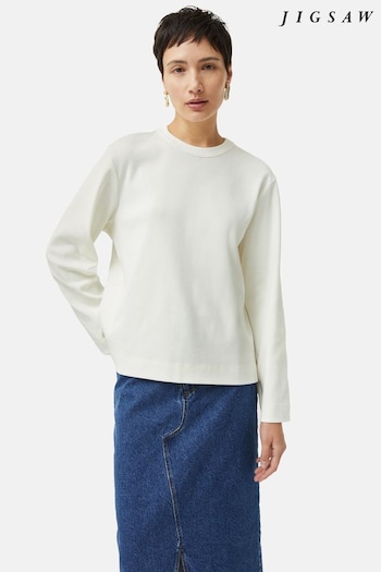 Jigsaw Heavy Cotton Sweatshirt (B70527) | £75