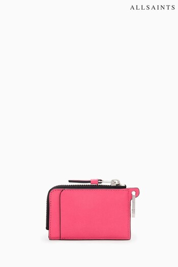 AllSaints Pink Remy Wallet (B70601) | £49