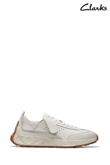 Clarks White Lea Craft Speed Shoes (B70742) | £100