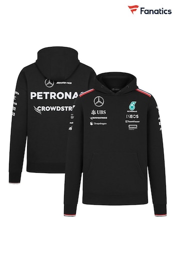 Fanatics Mercedes AMG Petronas F1 2024 Team Black Hoodie (B70772) | £110
