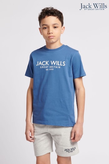 Jack Wills Boys Regular Fit Carnaby T-Shirt (B70972) | £20 - £24