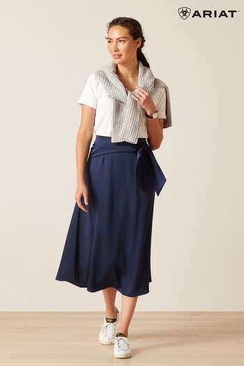 Ariat Blue Salcombe Midi Skirt (B71010) | £50