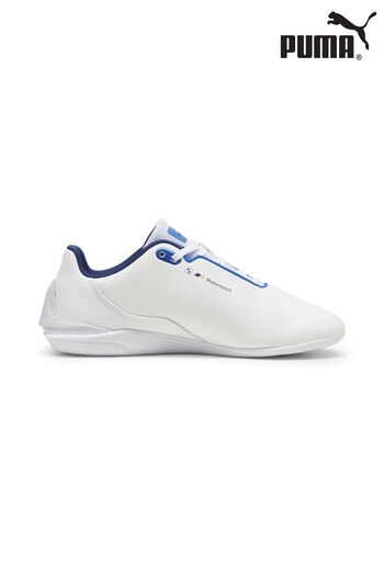 Puma White BMW M Motorsport Drift Cat Decima Kids Unisex Motorsport Shoes (B71126) | £55