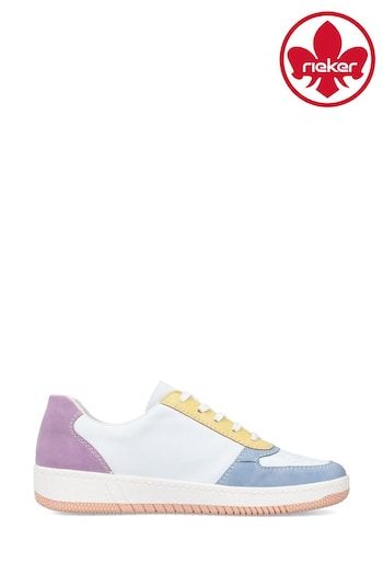 Rieker Womens Zipper White Shoes (B71159) | £67