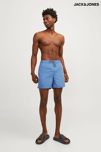 JACK & JONES Blue Regular Fit Swim Shorts Cullotte (B71191) | £20