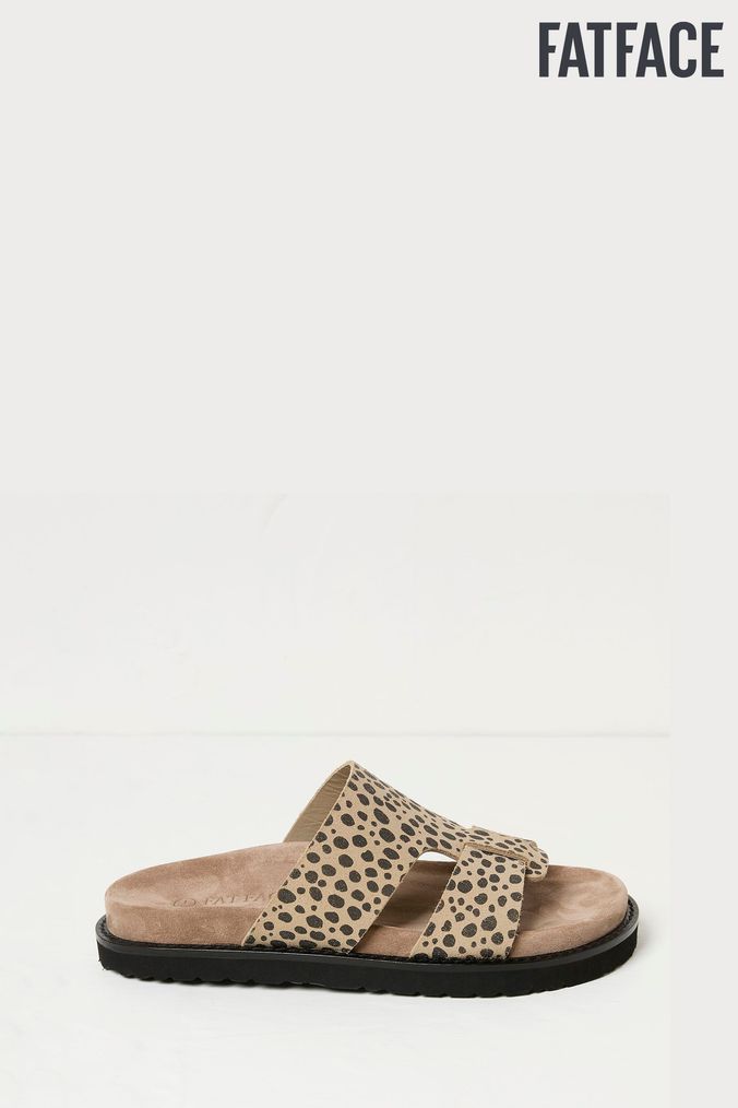 Next leopard print sandals discount