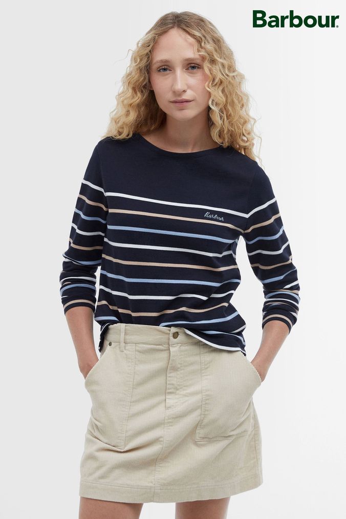 Buy Women s Barbour Long Sleeve Tops Online Next UK