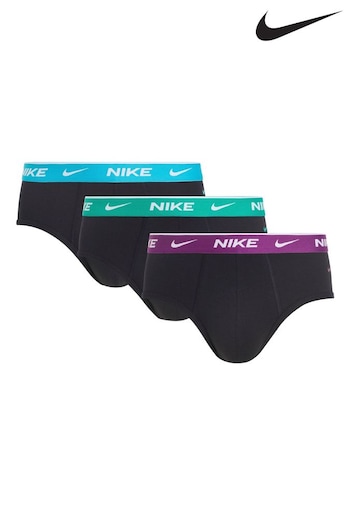 Nike poampoatise Black Briefs 3 Pack (B71848) | £32