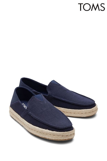 Toms Blue Alonso Rope Loafers (B71864) | £75