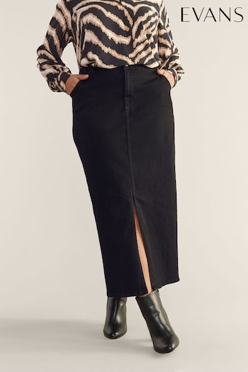Evans Denim Skirt (B71896) | £50