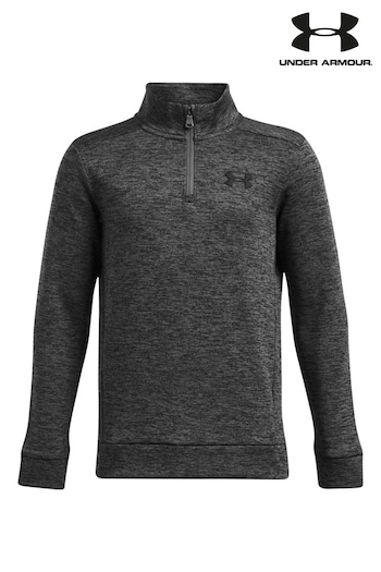 Under Armour Grey Ground Fleece 1/4 Zip Sweater (B71935) | £40