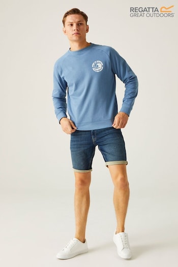 Regatta Blue Nithsdale Sweater (B72212) | £35