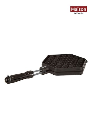 Maison by Premier Black Hexagonal Egette Waffle Maker (B72349) | £36