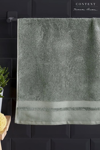 Content by Terence Conran Forest Green Zero Twist Cotton Modal Towel (B72467) | £10 - £30