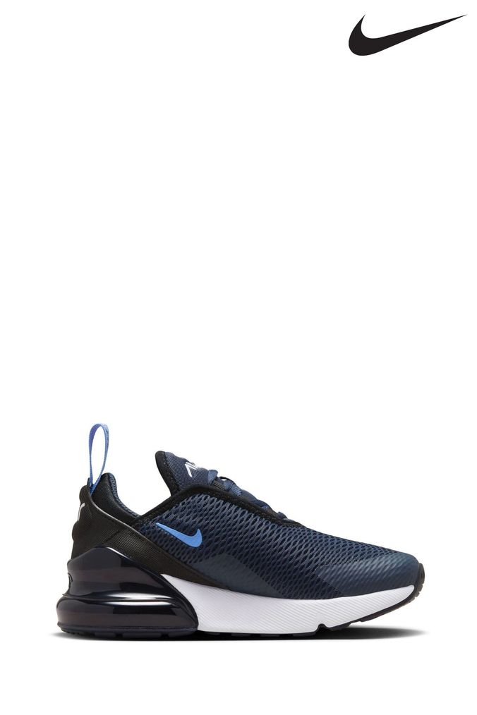 Childrens blue nike trainers sale