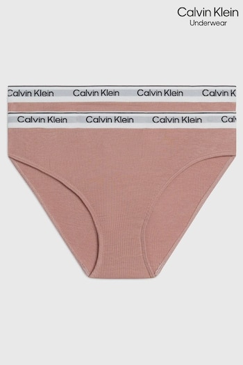 Calvin carnation Klein Pink Bikini Underwears 2 Pack (B72874) | £23