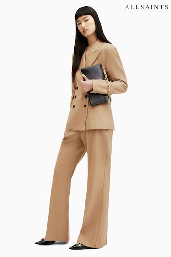 AllSaints Sevenh Brown Trousers Versace (B73138) | £199