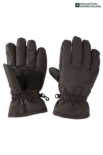 Mountain Warehouse Black Kids Ski Gloves (B73372) | £12