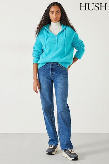 Hush Blue Remy Straight Slouch Jeans (B73385) | £75