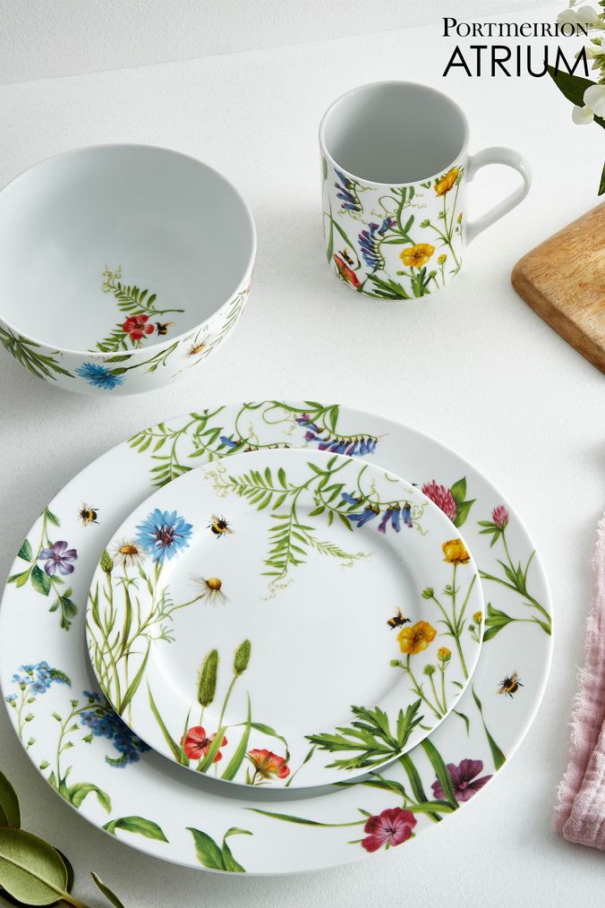 Buy Floral Dinner Set Dinnerware Online Next UK