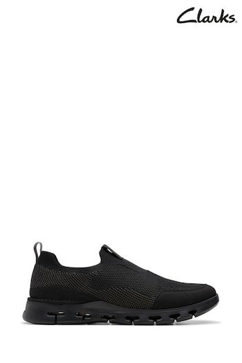 Clarks Black Combi Nature X Ease Shoes (B73557) | £80