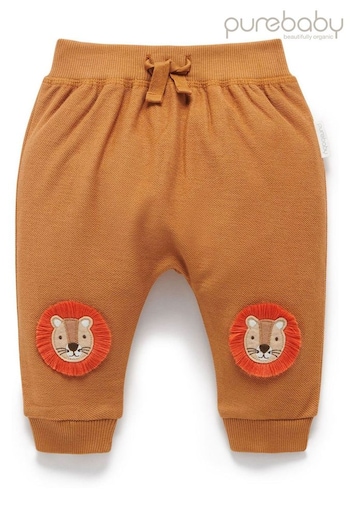 Purebaby Slouchy Brown marque Trousers (B73589) | £18