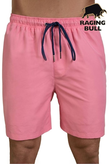 Raging Bull Pink Swim Shorts (B73610) | £39