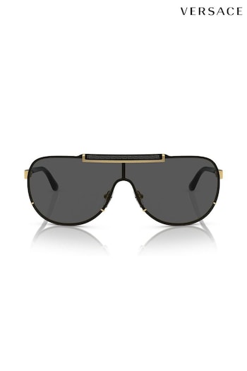 Versace Gold Ve2140 Pilot Sunglasses limited (B73660) | £195
