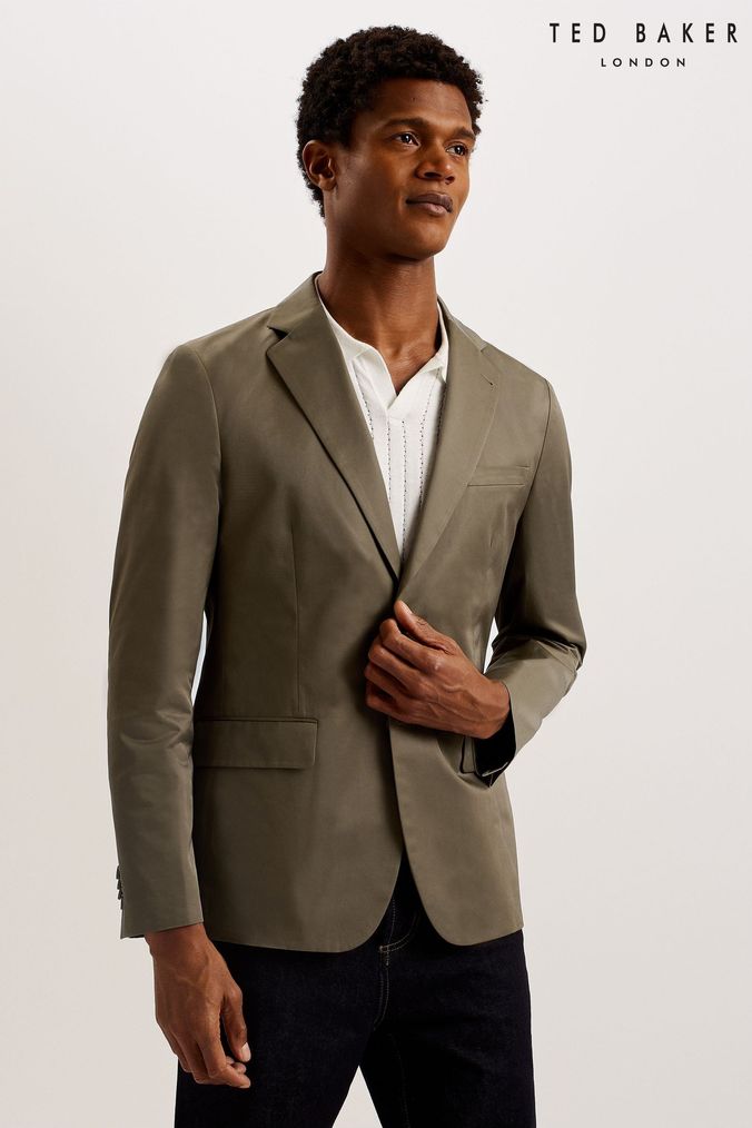 Mens green store sport coat