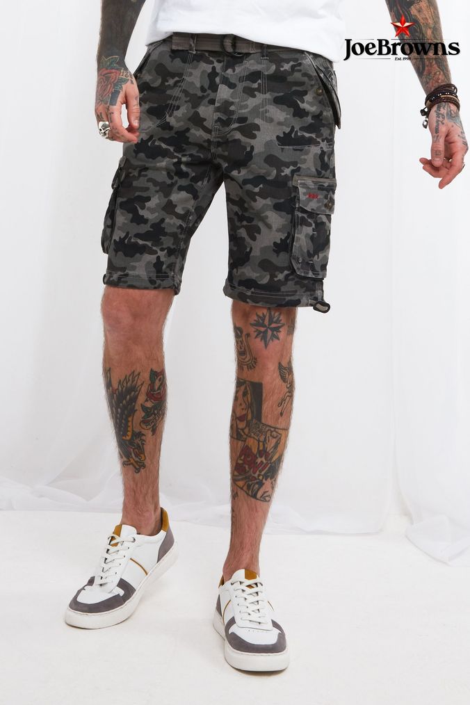 Next mens camo shorts sale