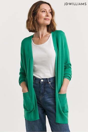 JD Williams Green Edge to Edge Cardigan (B74107) | £26