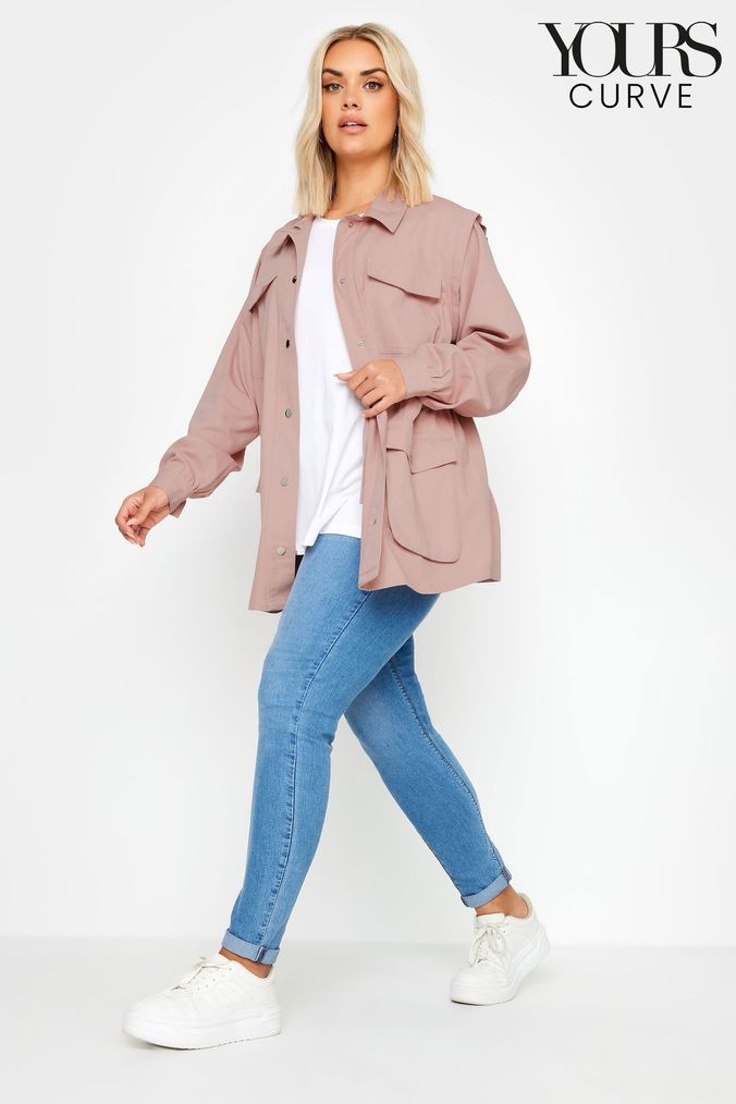 Buy Women s Pink Utility Coatsandjackets Online Next UK