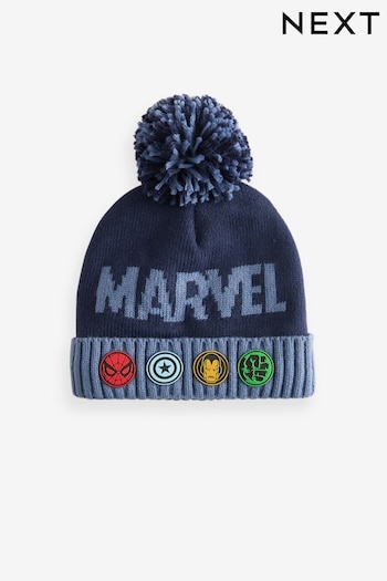 Marvel License Pom Hat (1-13yrs) (B74733) | £10 - £13