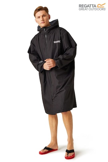 Regatta Adult Waterproof Changing Black Robe (B74858) | £75