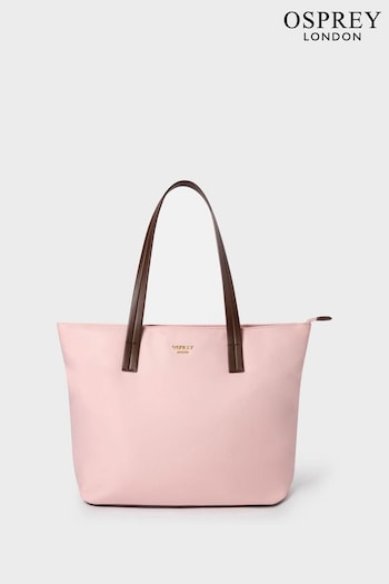 OSPREY LONDON Pink The Wanderer Nylon Supr Tote Bag With RFID Protection (B75767) | £65
