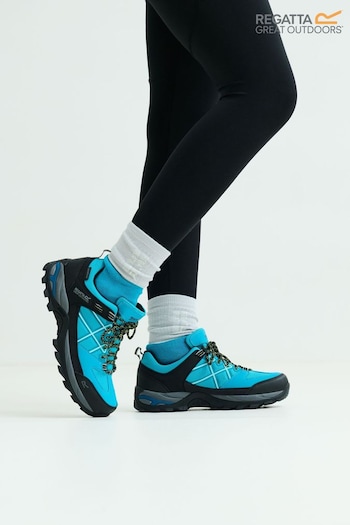 Regatta Blue Samaris III Low Waterproof Hiking Shoes Classic (B75822) | £70
